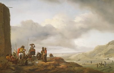 De Vangst van de Dag door Philips Wouwerman